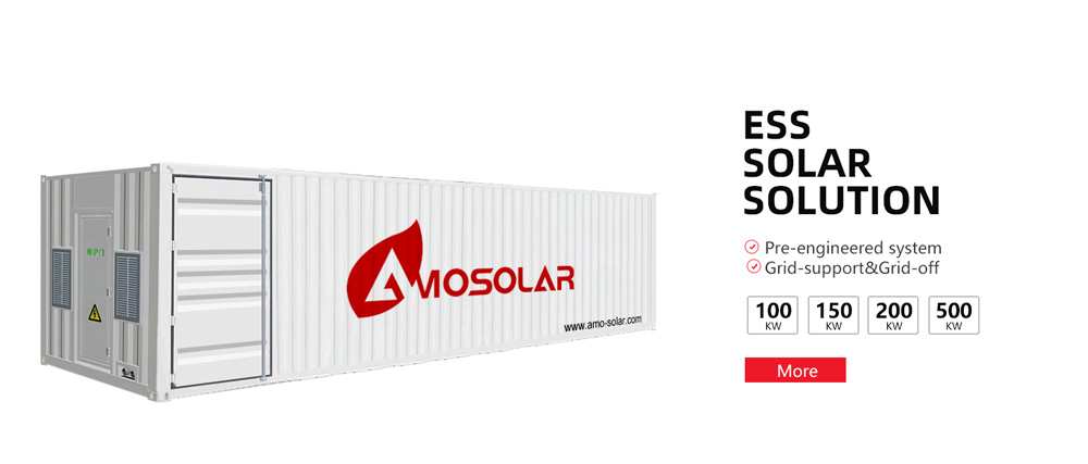 Storage Solar System PV Solution ESS Container