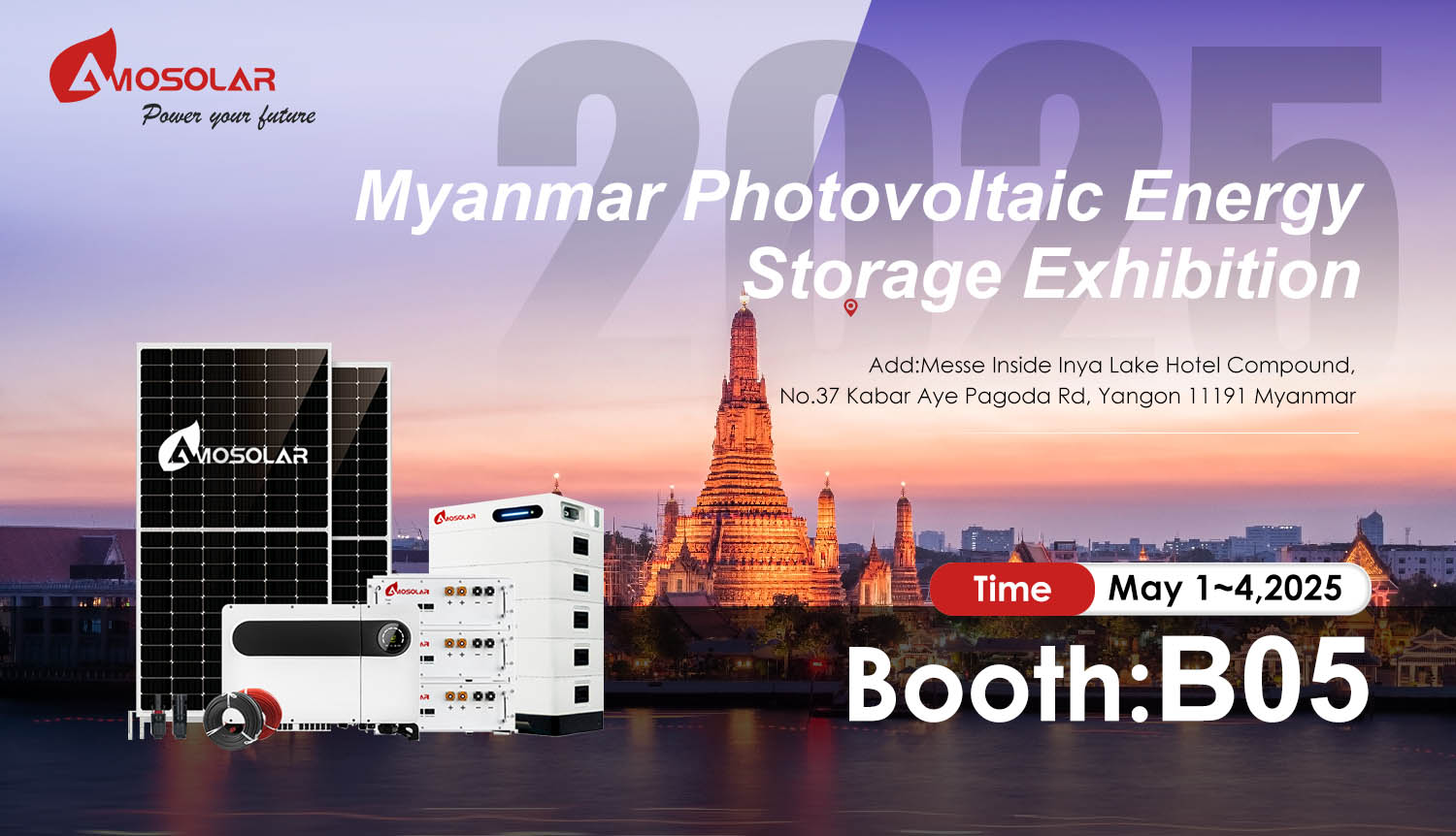 Myanmar Power & Solar Energy Storage Lighting Expo 2025