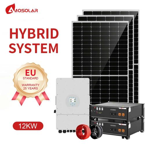 12000W 15000W 20000W Hybrid Solar System