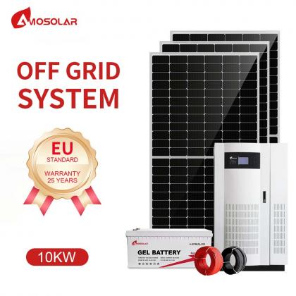 10KW Off Grid Hybrid Solar System