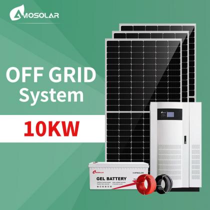 10KW Off Grid Hybrid Solar System