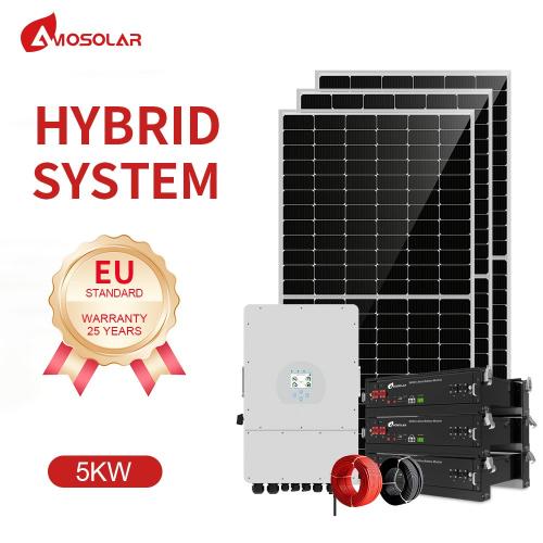 3000W 5000W 6000W Hybrid Solar System