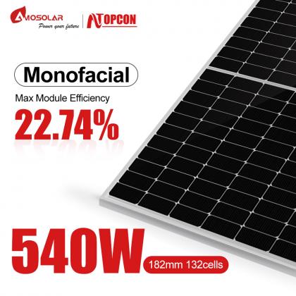 N-type topcon cell solar panel