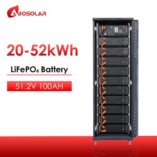 High voltage solar lithium ion battery