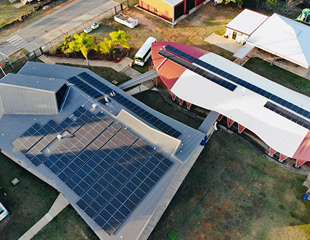 Sistema solar fotovoltaico de 80KW da Austrália
